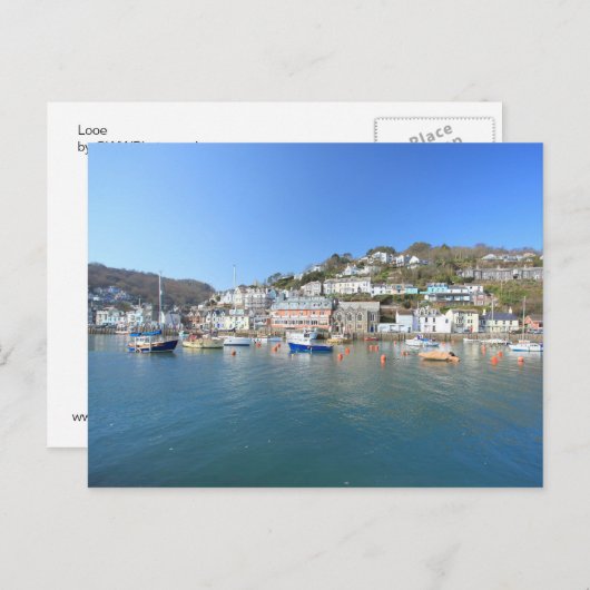 Looe in Cornwall Postkarte (Vorne/Hinten)