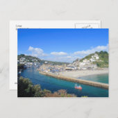 Looe in Cornwall Postkarte (Vorne/Hinten)