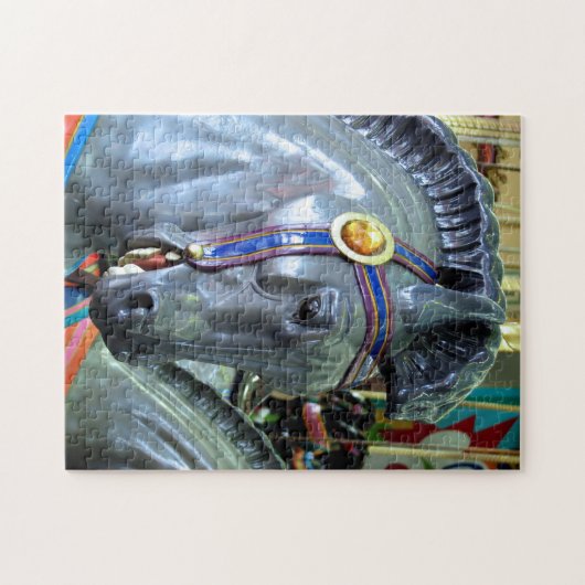 Looff Karussell-Pferd, Santa Cruz Puzzle (Horizontal)