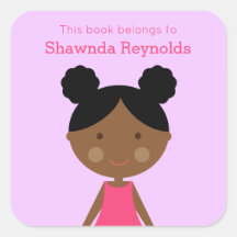 Look-Alike Black Girl Buchzeichen