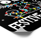 Look At Me Being All Festive And Funny Christmas C Poster (Ecke)