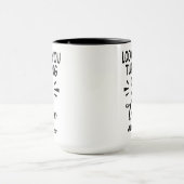 Look At You Turning 20 Twice, Custom 40th Birthday Tasse (Zentrum)