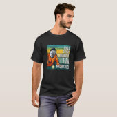 Look Away Mortal Retro  Welder Welding Saying Men  T-Shirt (Vorne ganz)