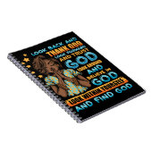 Look Back & Dankeschön Spiral Notebook Notizblock (Rechte Seite)