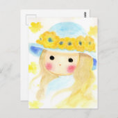 Look back everyday postkarte (Vorne/Hinten)