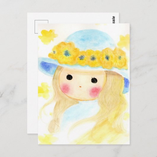 Look back everyday postkarte (Vorne/Hinten)