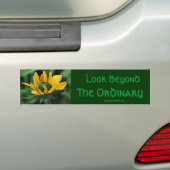Look Beyond Inspirational Bumper Sticker Autoaufkleber (Auf Auto)