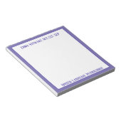 Look@ Custom SLP Notebook! Notizblock (angewinkelt)