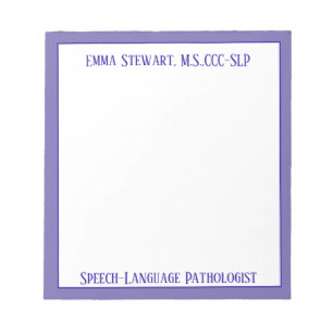 Look@ Custom SLP Notebook! Notizblock