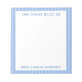 Look@ Custom SLP Notebook! Notizblock (Vorderseite)