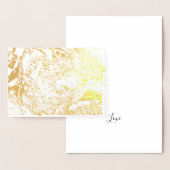 Look der Liebe Golden Folienkarte (Anzeige)