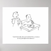 Look Dostoevsky Poster (Vorne)