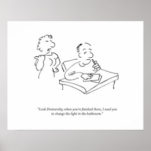 Look Dostoevsky Poster