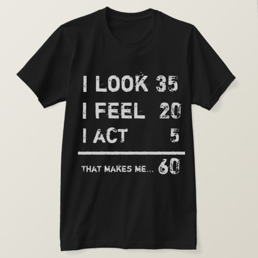 Look Feel Act T-Shirt (Design vorne)