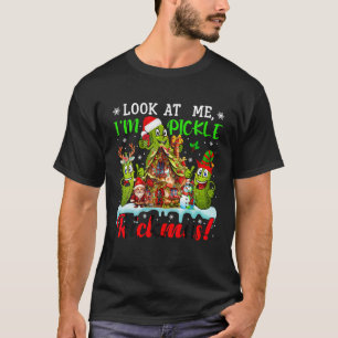 Look Funny Joke Ich bin Pickle Xmas Drei Weihnacht T-Shirt