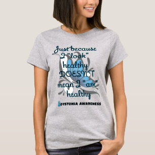 "Look" gesund/Schmetterling...Dystonie T-Shirt