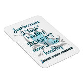 "Look" gesund/Schmetterling...Graves' Magnet (Rechte Seite)