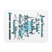 "Look" gesund/Schmetterling...Graves' Magnet (Horizontal)