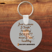 "Look" gesund/Schmetterling...RSD/CRPS Schlüsselanhänger (Vorderseite)