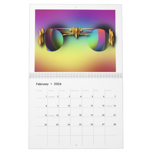 Look Glasses 2026 Kalender (Feb 2026)