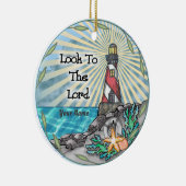 Look Lighthouse Christlich Keramik Ornament (Rechts)