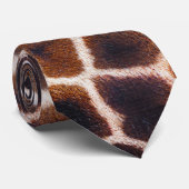 Look of Africa Giraffe Skin Effect Krawatte (Gerollt)