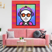 Look See and Shades Leinwanddruck (Insitu (Wohnzimmer))