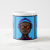 Look See in Shades Design Jumbo-Tasse (Vorderseite)