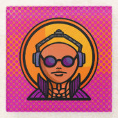 Look See In Shades  Glasuntersetzer (Vorderseite)