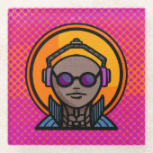 Look See In Shades Glasuntersetzer (Vorderseite)