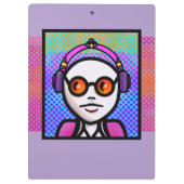 Look See in Shades Klemmbrett (Rückseite)