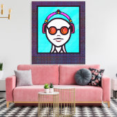 Look See in Shades Leinwanddruck (Insitu (Wohnzimmer))