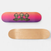 Look See skull Soup Mug Skateboard (Horizontal)