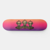Look See skull Soup Mug Skateboard (Horizontal)