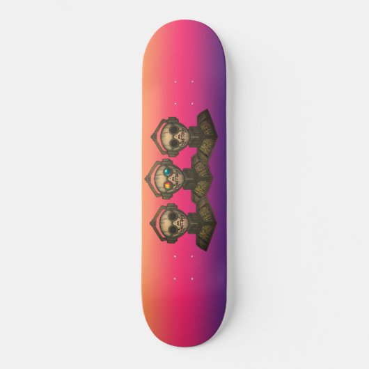 Look See skull Soup Mug Skateboard (Vorderseite)