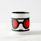 Look Seeing Zweifarbige Tasse (Mittel)