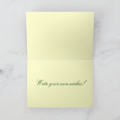 Look through birthday card karte (Innenseite)