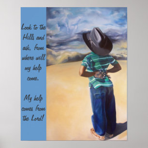 Look to the Hills, Poster