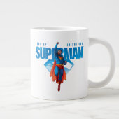 Look Up It's Superman Jumbo-Tasse (Rechts)
