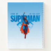 Look Up It's Superman Notizblock (Rückseite)