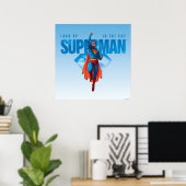 Look Up It's Superman Poster (Heimbüro)