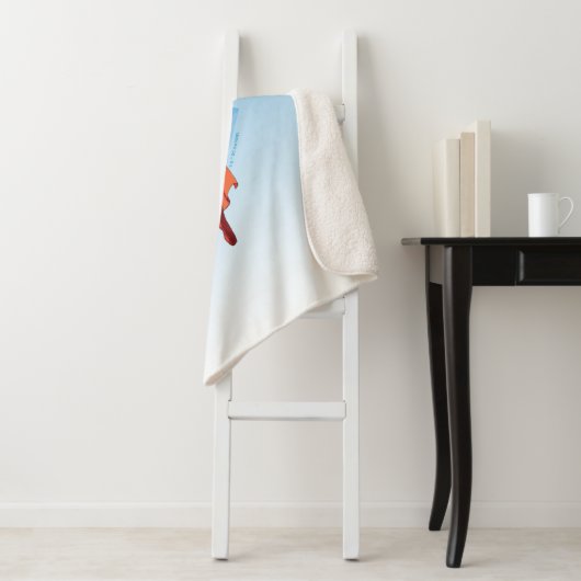 Look Up It's Superman Sherpadecke (Beispiel)