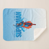 Look Up It's Superman Sherpadecke (Vorderseite (Horizontal))