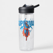 Look Up It's Superman Trinkflasche (Links)