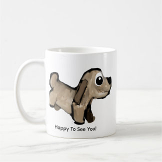 Look Who Comes Running Kaffeetasse