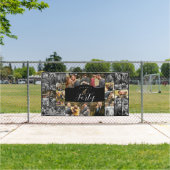 Look Who's 40 Happy Birthday Photo Collage Party Banner (Insitu)