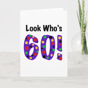 Look Who's 60 Karte