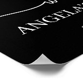 Look Who's 90 Customizable Foto Collage - Symbol Poster (Ecke)