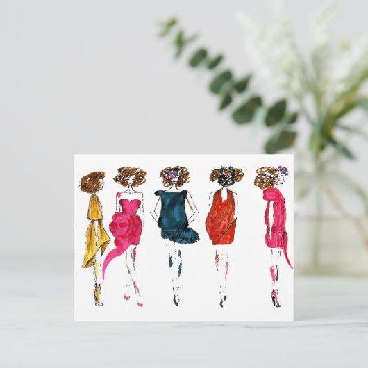 Lookbook Postkarte (Stehend Vorderseite)