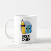 Lookin Sharp Funny Pencil Pub Kaffeetasse (Links)